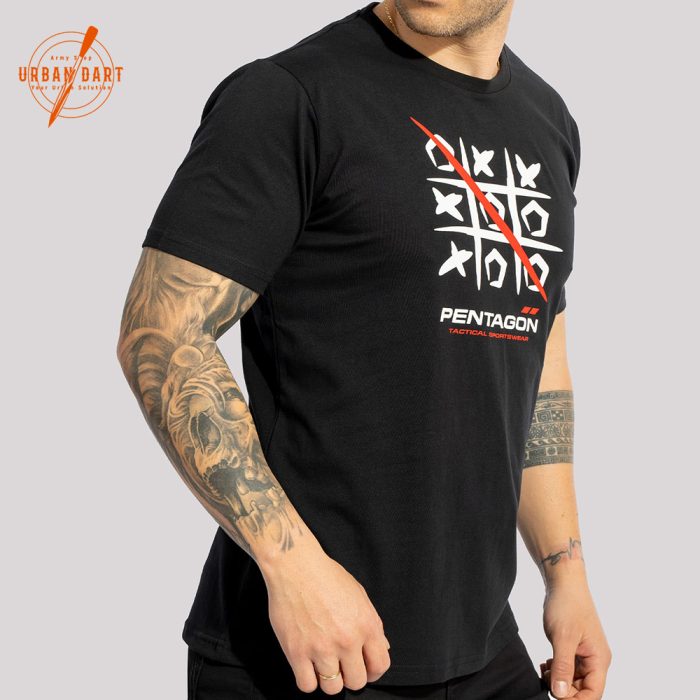 MAJICA PENTAGON 3T CRNA - Slika 4