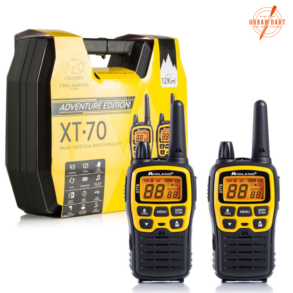 MIDLAND XT70 ADVENTURE TWIN TOKI VOKI MIDLAND XT70 ADVENTURE TWIN TOKI VOKI