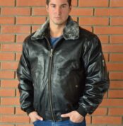 KOŽNA JAKNA BUFFALO CRNA