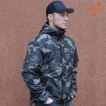 BRANDIT WINDBREAKER ZIP DARKCAMO - Slika 2