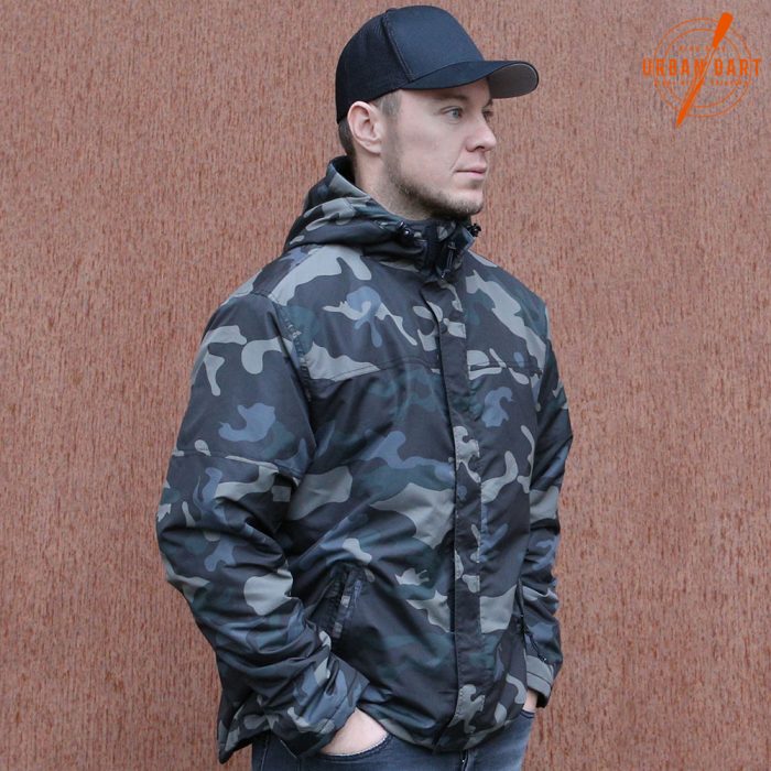 BRANDIT WINDBREAKER ZIP DARKCAMO - Slika 2