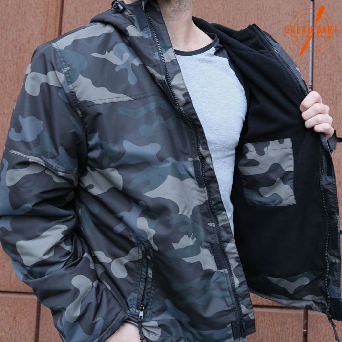 BRANDIT WINDBREAKER ZIP DARKCAMO - Slika 3