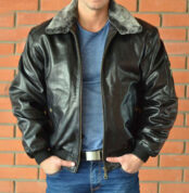 KOŽNA JAKNA BUFFALO CRNA