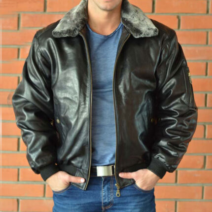 KOŽNA JAKNA BUFFALO CRNA