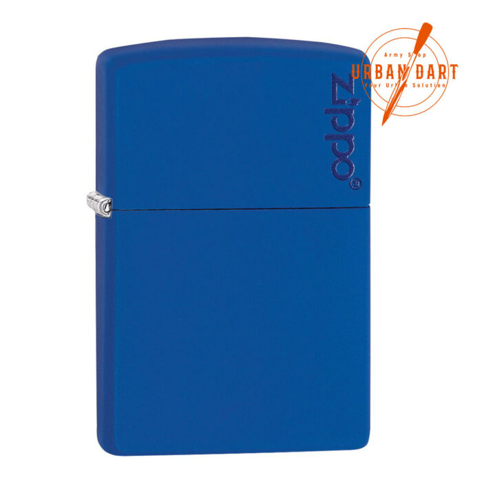 ZIPPO UPALJAČ ROYAL BLUE MATTE LOGO 229ZL - Slika 2
