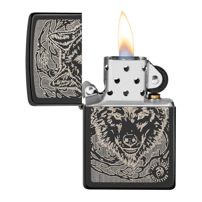 ZIPPO UPALJAČ ANNA STOKES VUK 49443 - Slika 3