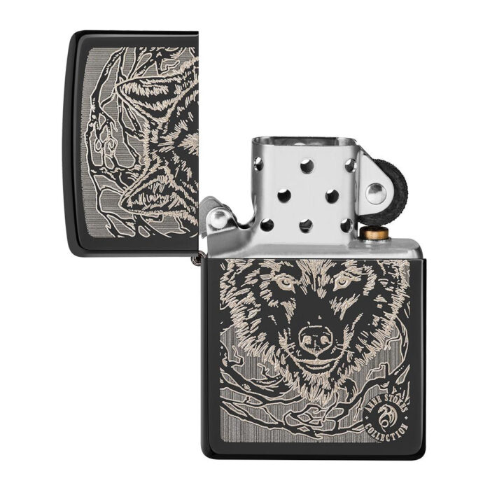 ZIPPO UPALJAČ ANNA STOKES VUK 49443 - Slika 4