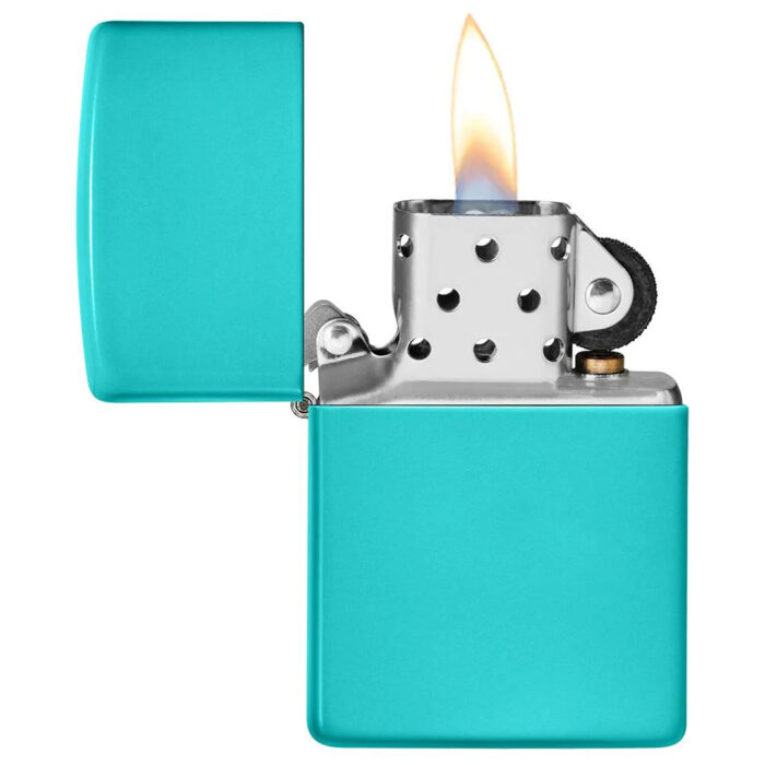 ZIPPO UPALJAČ FLAT TORQUOISE 49454 - Slika 4