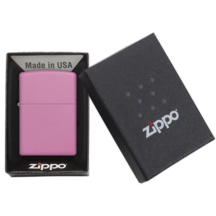 ZIPPO UPALJAČ PINK MATTE 238 - Slika 5