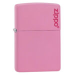 ZIPPO UPALJAČ PINK MATTE LOGO 238ZL - Slika 2