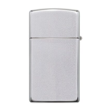 ZIPPO SLIM SATIN CHROME