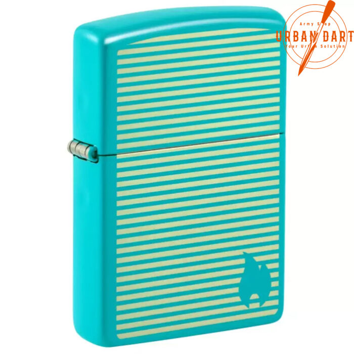 ZIPPO UPALJAČ TORQUOISE STRIPES 48151 - Slika 4