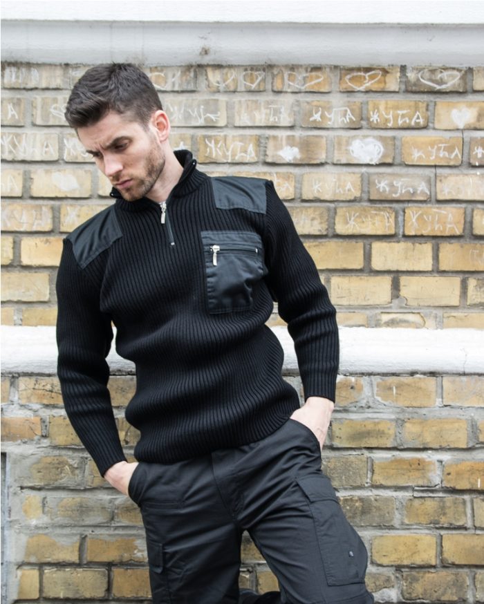 RAVANELLI DŽEMPER CRNI