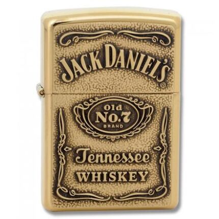 Zippo Jack Daniels Brass Emblem 254 BJD 428