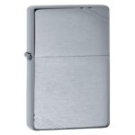 Zippo Vintage Slashes Brushed Chrome 230