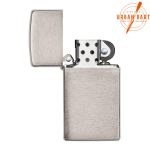 ZIPPO BRUSHED CHROME SLIM 1600 - Slika 2