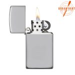 ZIPPO HIGH POLISH CHROME SLIM 1610 - Slika 3