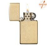 Zippo Slim Brass Venetian 1652B - Slika 4