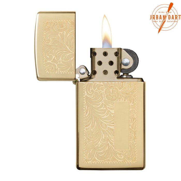 Zippo Slim Brass Venetian 1652B - Slika 4