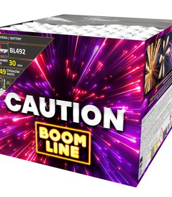 BOX VATROMET CAUTION BL492