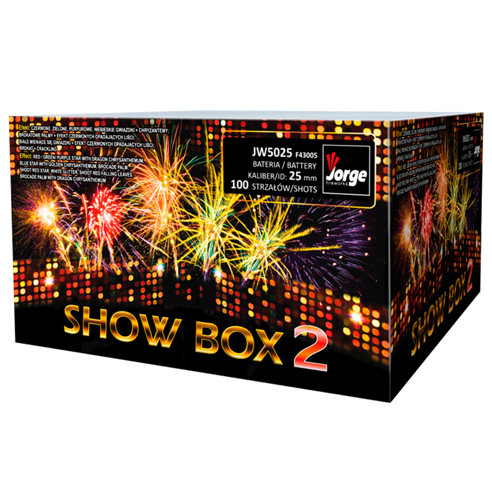 BOX VATROMET SHOW BOX 2 JW5025 BOX VATROMET SHOW BOX 2 JW5025