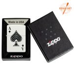 Zippo upaljač Ace Spade design 48793 - Slika 5