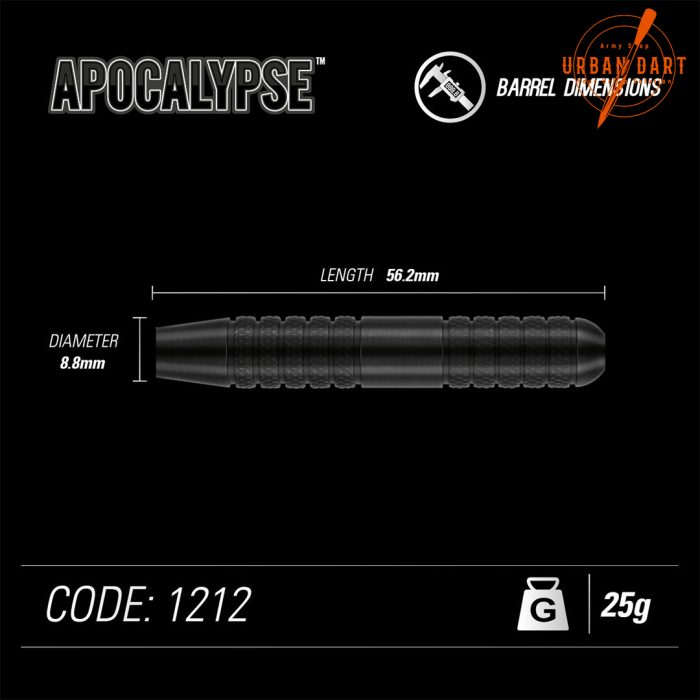 Pikado strelice Winmau Apocalypse Brass - Slika 2