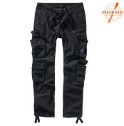 BRANDIT PANTALONE PURE SLIM FIT CRNE