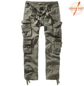 BRANDIT PANTALONE PURE SLIM FIT ZELENE