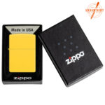 ZIPPO UPALJAČ SUNFLOWER YELLOW MATTE 46019 - Slika 7