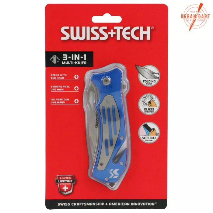 SWISSTECH 3U1 RESCUE NOŽ ST41100 - Slika 3