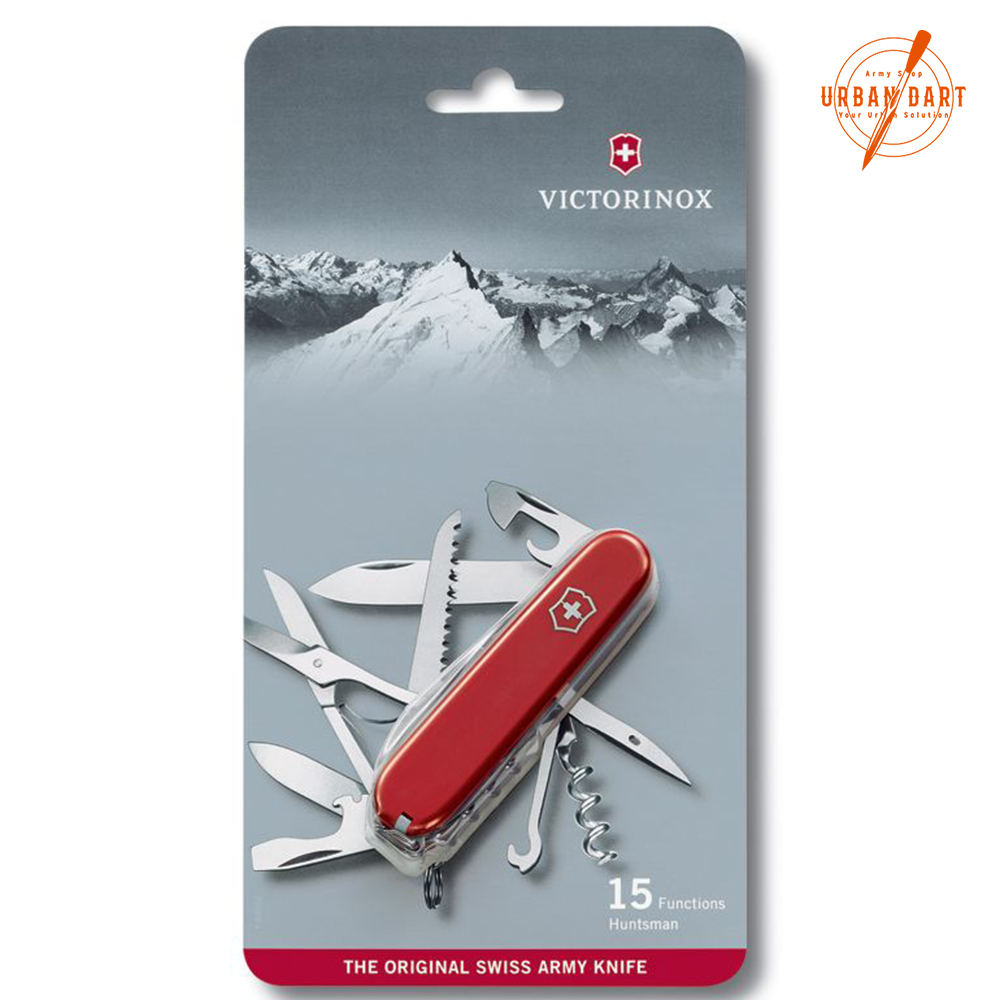 VICTORINOX NOŽ HUNTSMAN RED 1.3713.B1 BLISTER VICTORINOX NOŽ HUNTSMAN RED 1.3713.B1 BLISTER