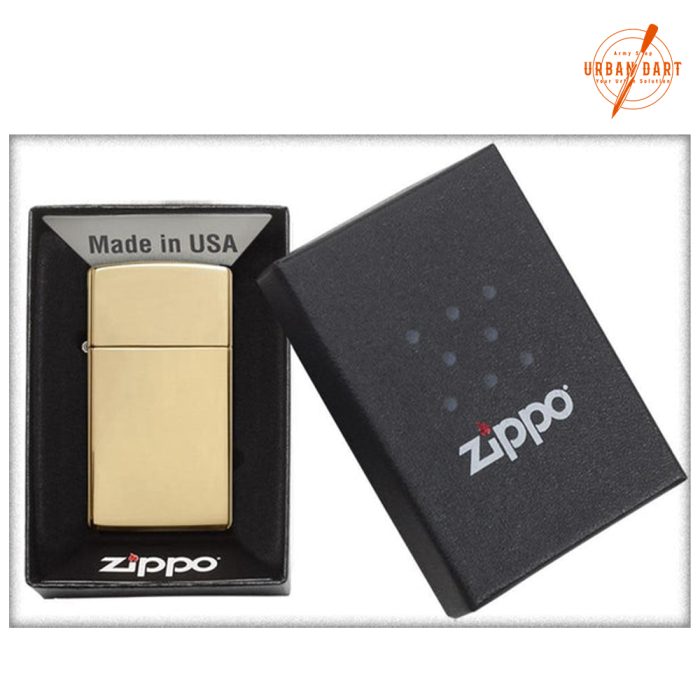 ZIPPO UPALJAČ SLIM HP BRASS 1654B - Slika 4
