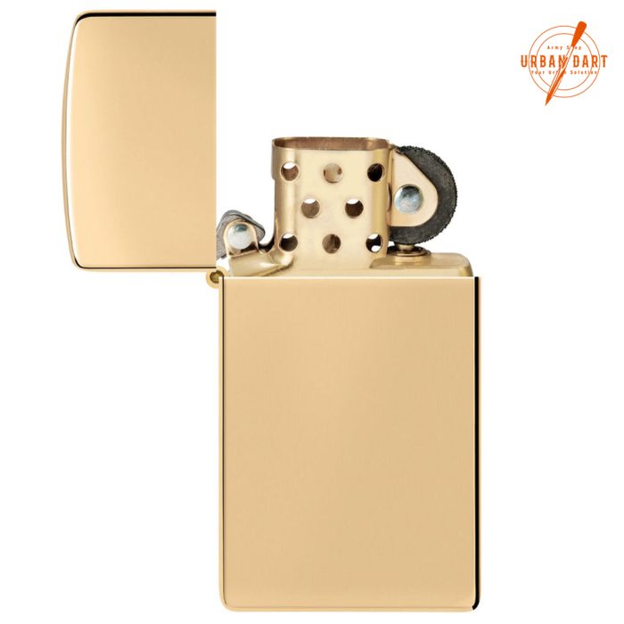 ZIPPO UPALJAČ SLIM HP BRASS 1654B - Slika 3