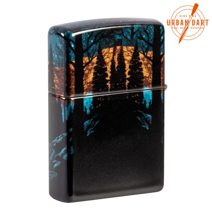 ZIPPO UPALJAČ MOONLIGHT WOLF DESIGN 46252 - Slika 3