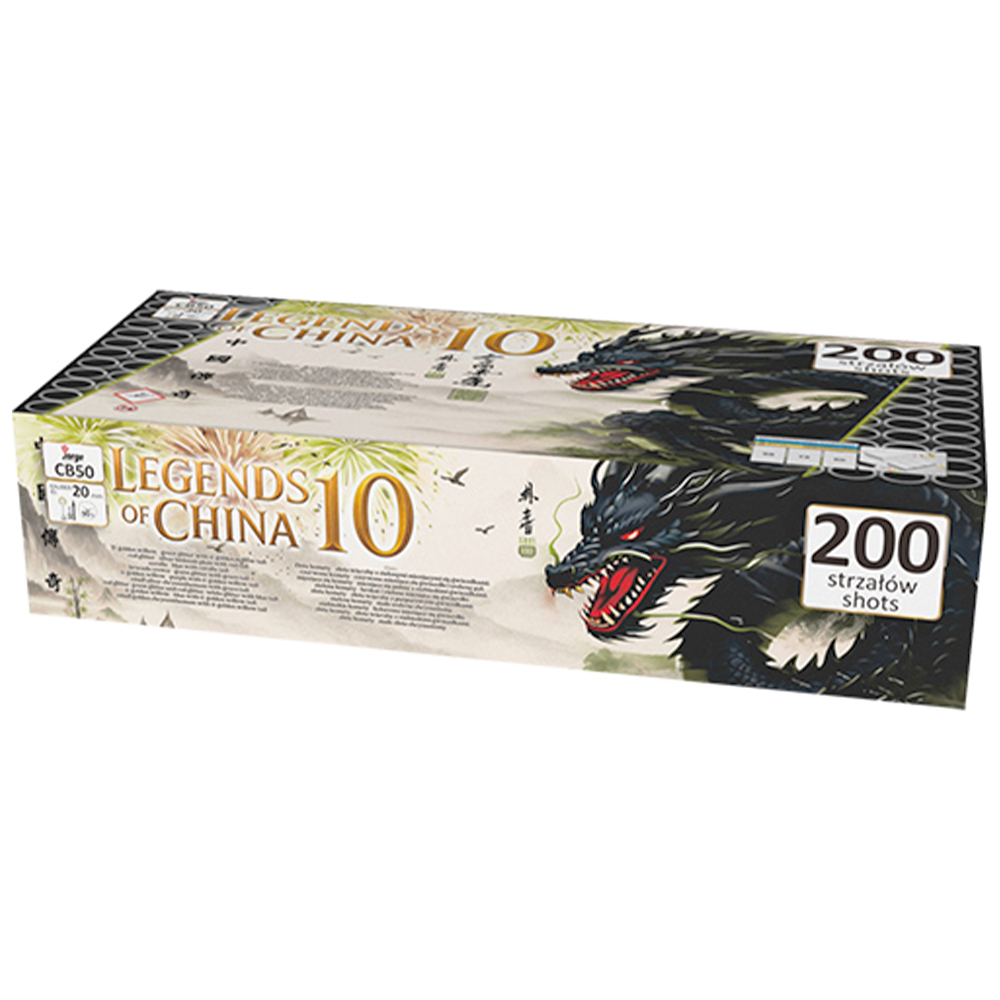BOX VATROMET LEGENDS OF CHINA 10 CB50 BOX VATROMET LEGENDS OF CHINA 10 CB50