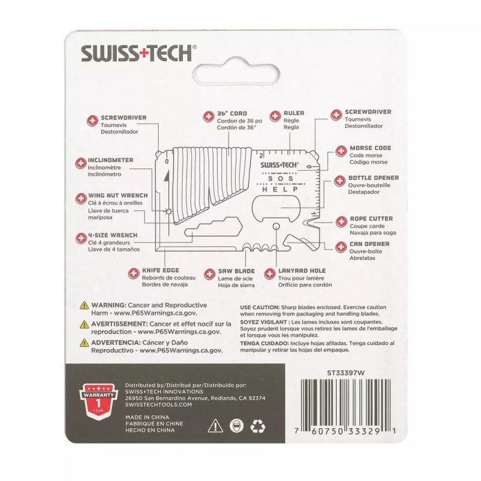 SWISSTECH 17U1 CREDIT CARD ALAT - Slika 4