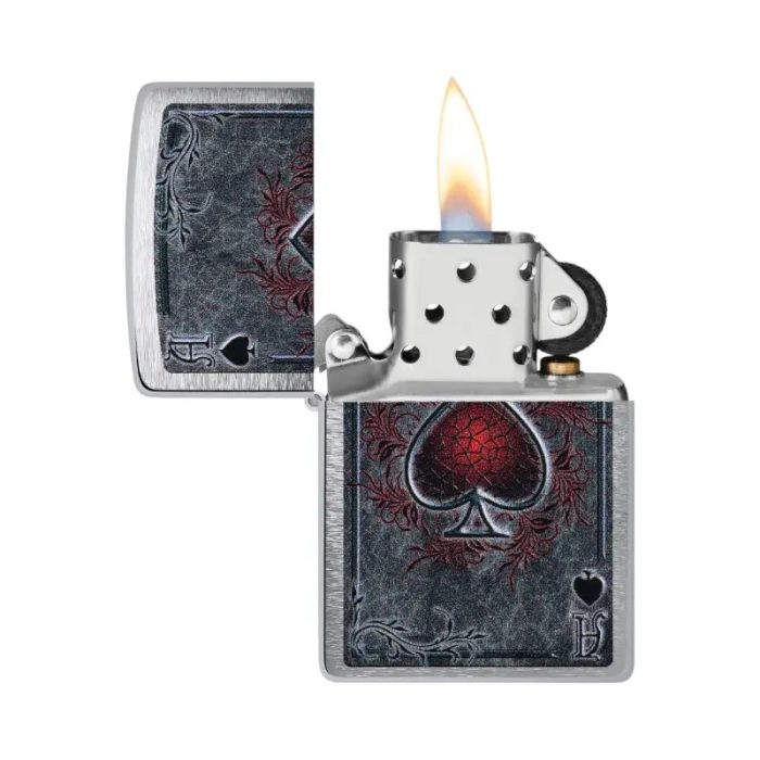 ZIPPO ANTIQUED ACE ZIPPO UPALJAČ - Slika 2