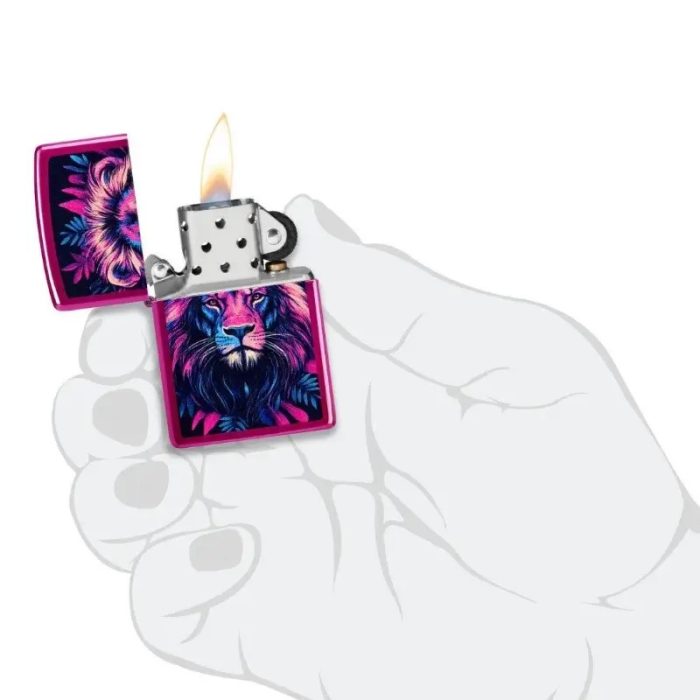 ZIPPO MULTICOLOR LION DESIGN - Slika 5