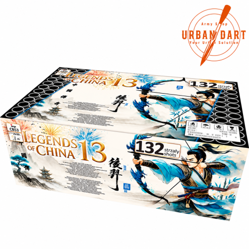 CB53 Legends of China 13 Jorge Fireworks vatromet 132 pucnja kalibar 25 i 30 mm