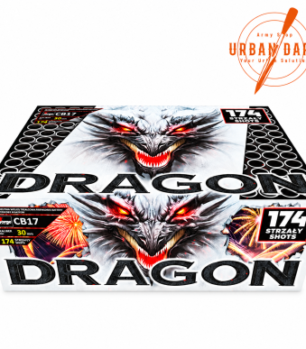 CB17 Dragon Jorge Fireworks vatrometna baterija 174 pucnja kalibar 30 mm