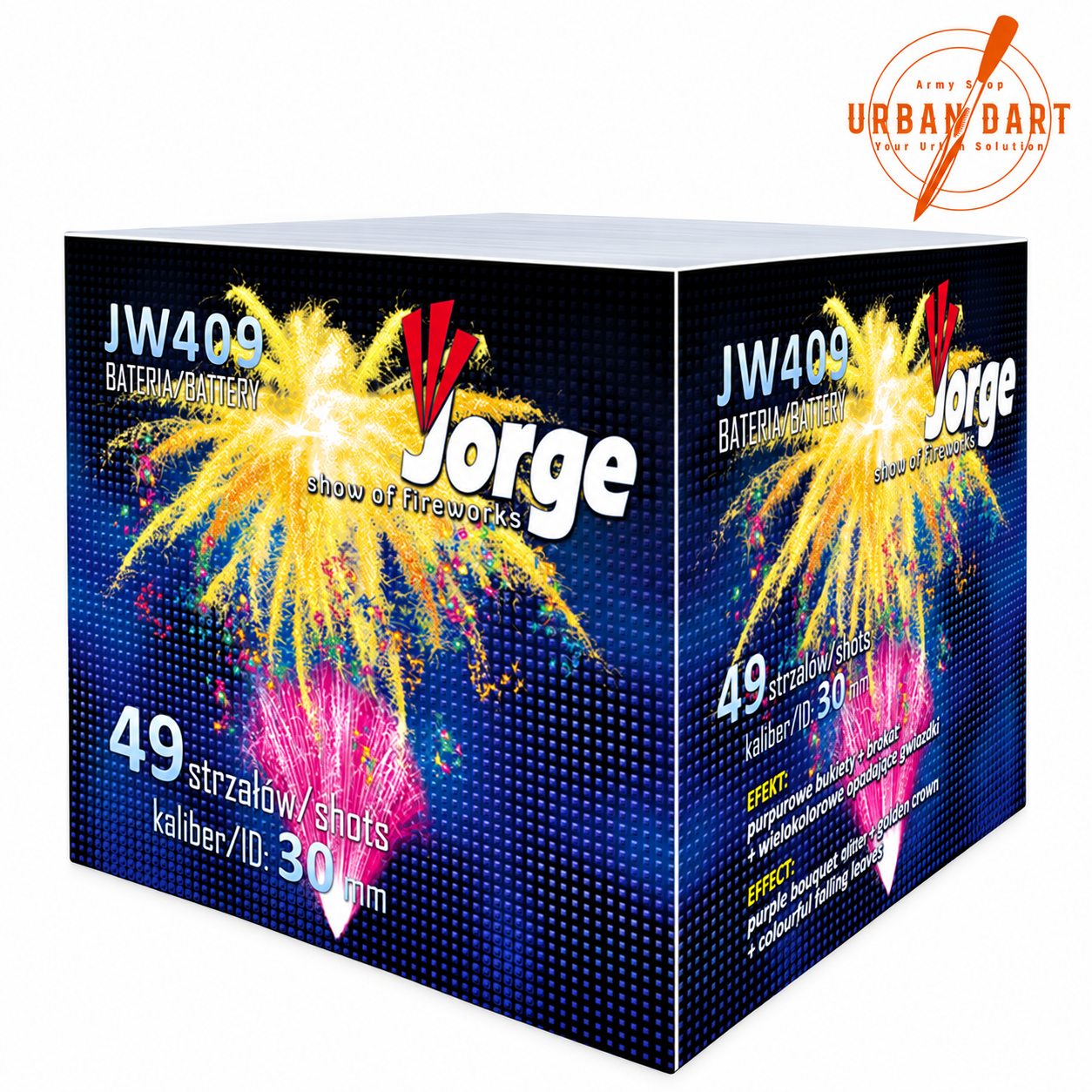 JW409 Show of Fireworks Jorge vatromet 49 pucnjeva kalibar 30 mm JW409 Show of Fireworks Jorge vatromet 49 pucnjeva kalibar 30 mm